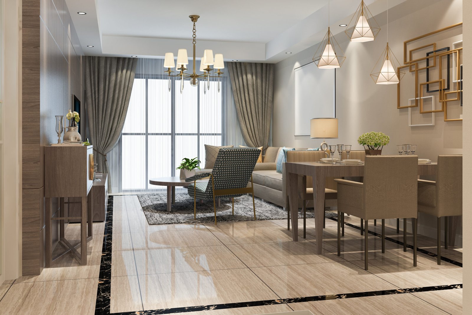 2 BHK Floor Plan and Layout Design - Tulip Infra Ulwe Projects