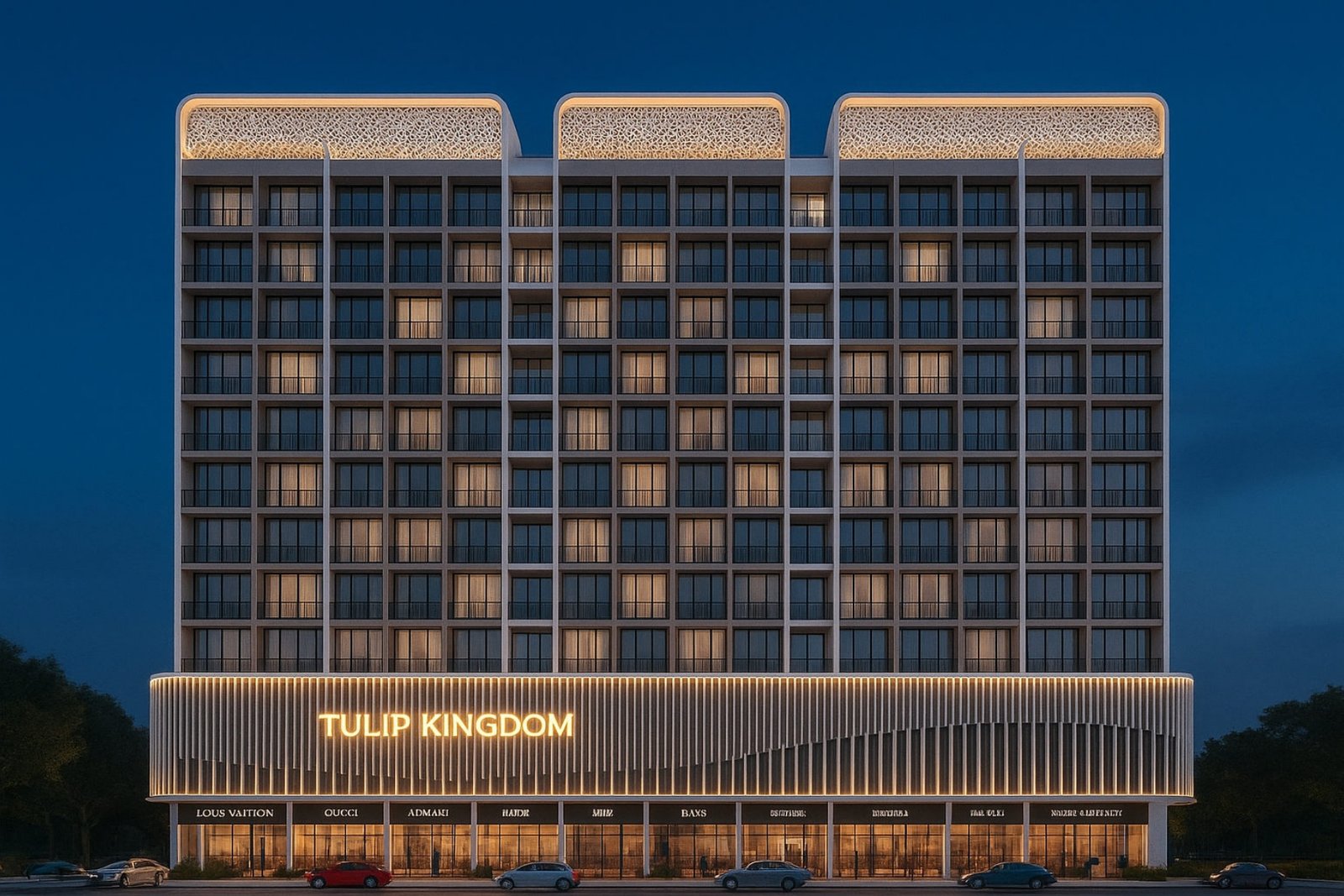 Balcony in tulip kingdom, Ulwe